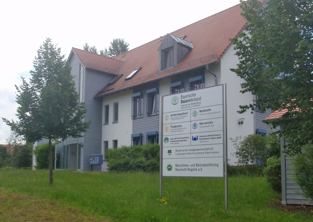 Bürogebäude des MR Bayreuth-Pegnitz e.V.