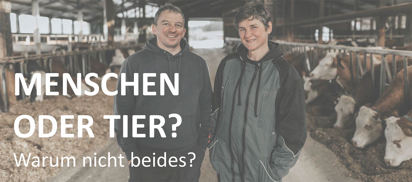 Menschen oder Tier? Warum nicht beides?